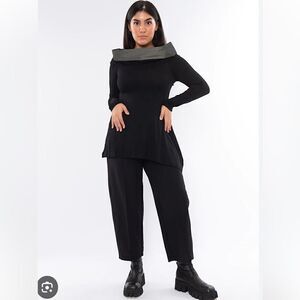 XD XENIA DESIGN DOZA7 SHIRT black and khaki